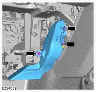 Distribution Motor - Left Front Face/Feet